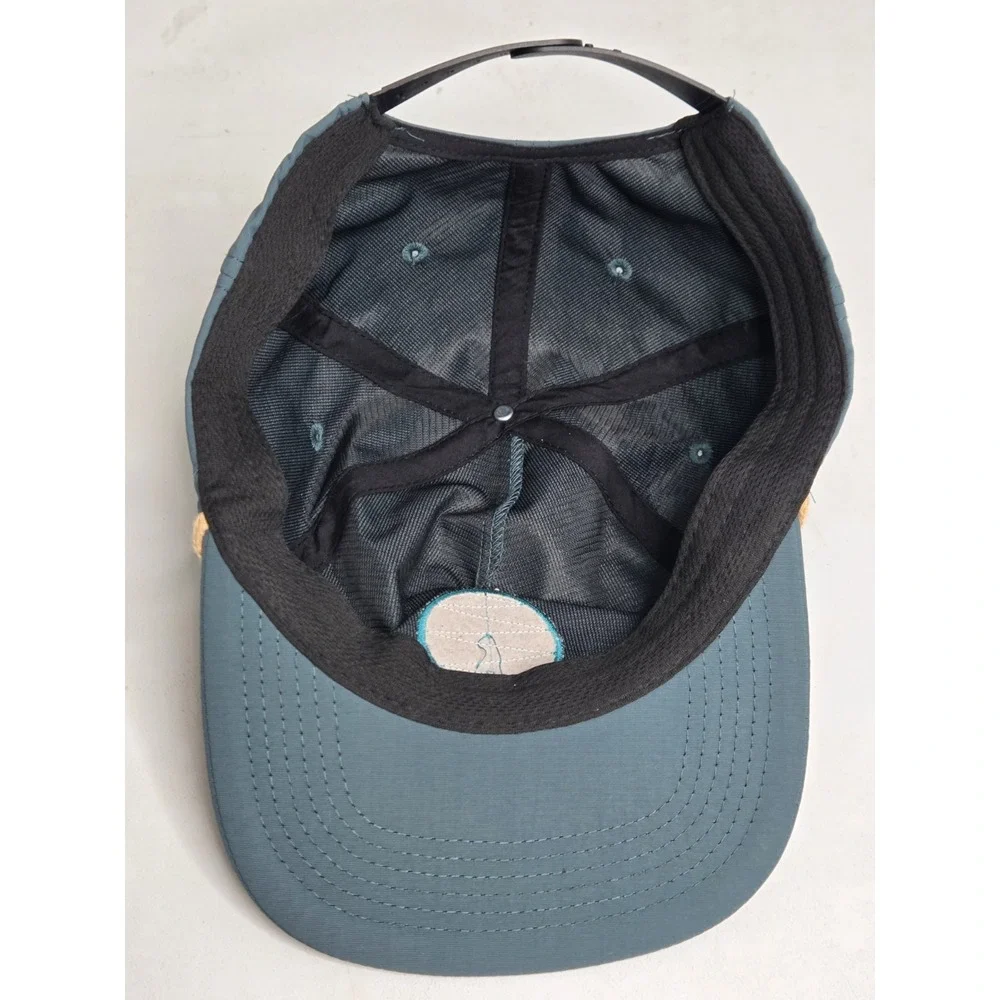 Sun Cruiser Hat Cap Blue Nylon Rope Snapback Patch Summer Retro Gorpcore OSFM